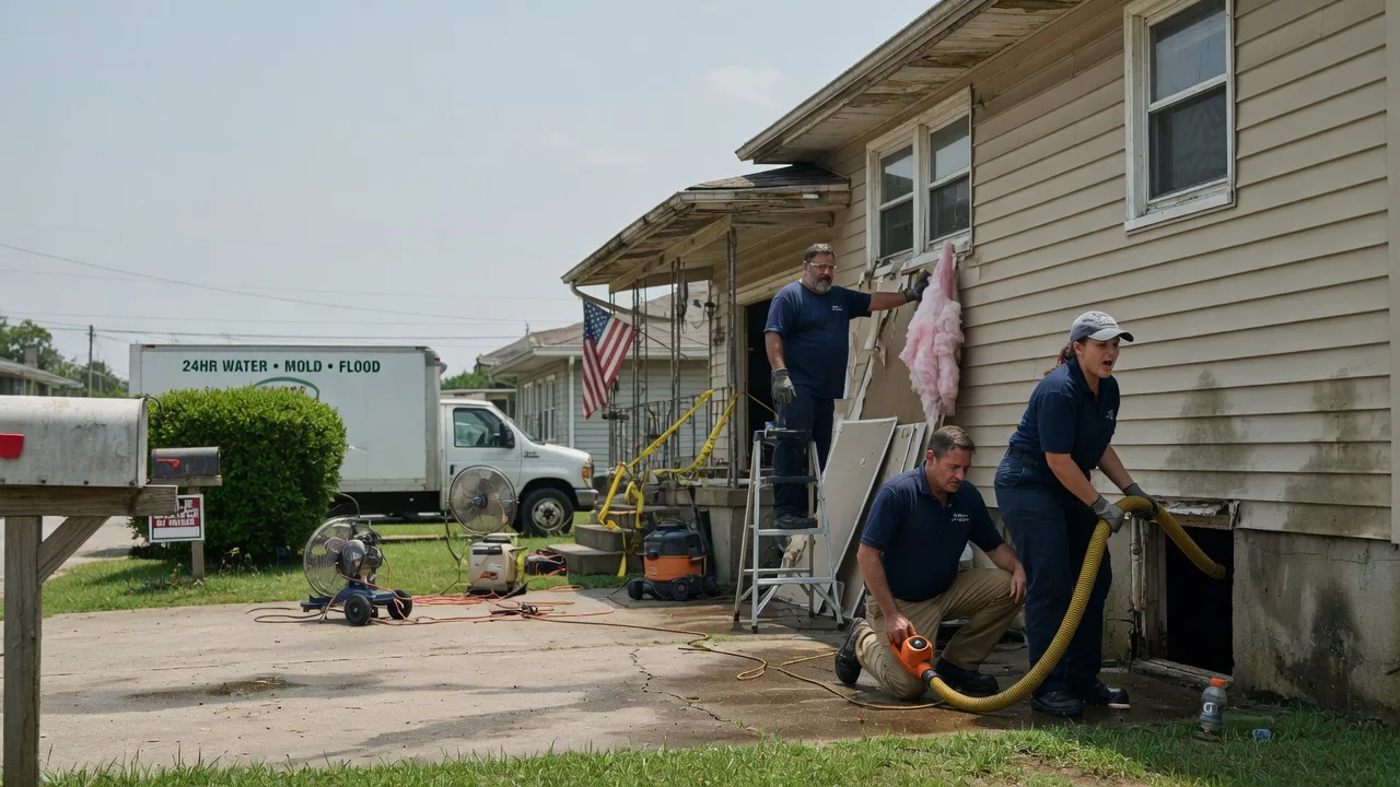 Water Damage Repair in Pine Lake, GA near me